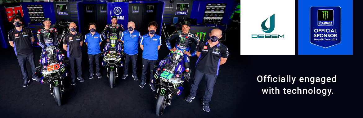 Debem Sponsor Ufficiale di Monster Energy Yamaha MotoGP Team